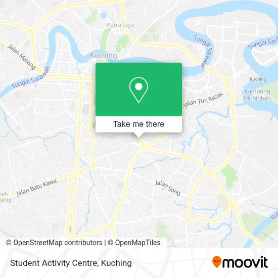 Student Activity Centre map