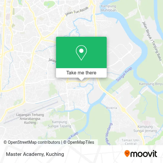 Master Academy map