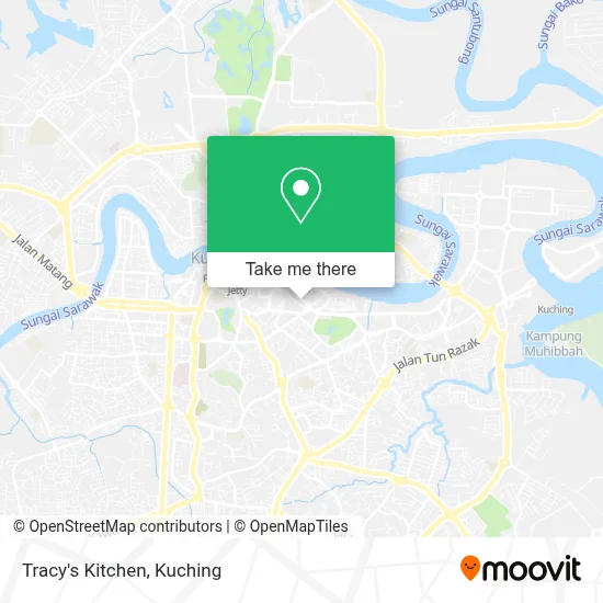 Tracy's Kitchen map