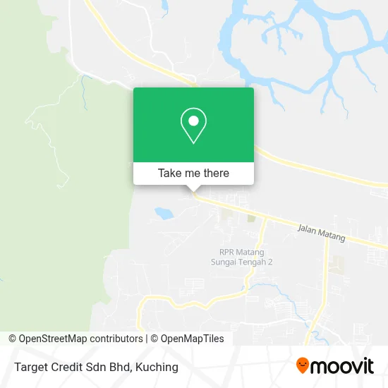 Target Credit Sdn Bhd map