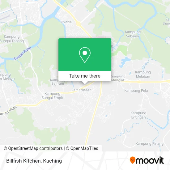 Billfish Kitchen map