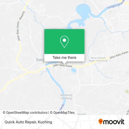 Quick Auto Repair map