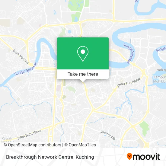 Breakthrough Network Centre map