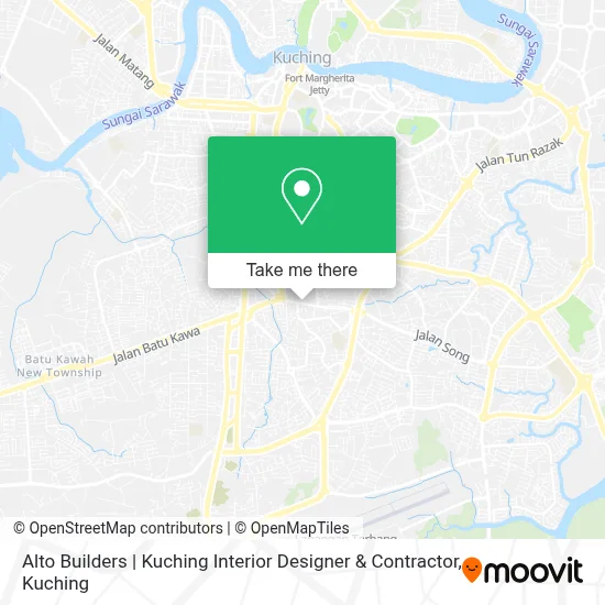 Alto Builders | Kuching Interior Designer & Contractor map