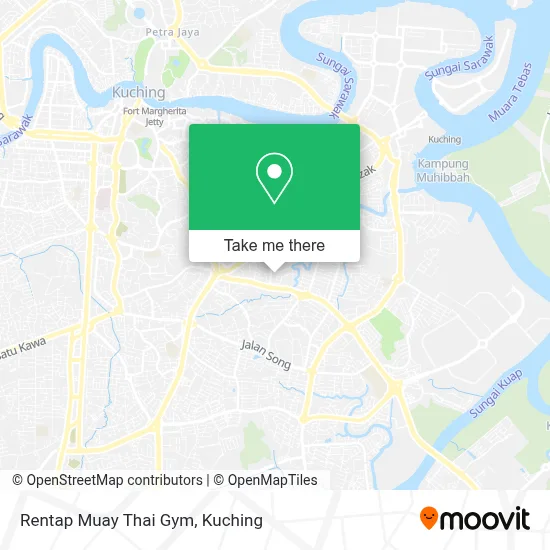 Rentap Muay Thai Gym map