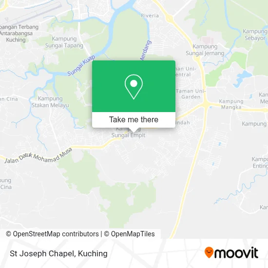 St Joseph Chapel map