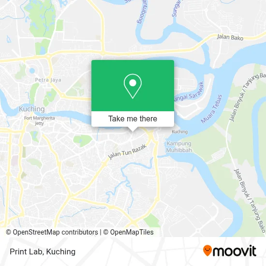 Print Lab map