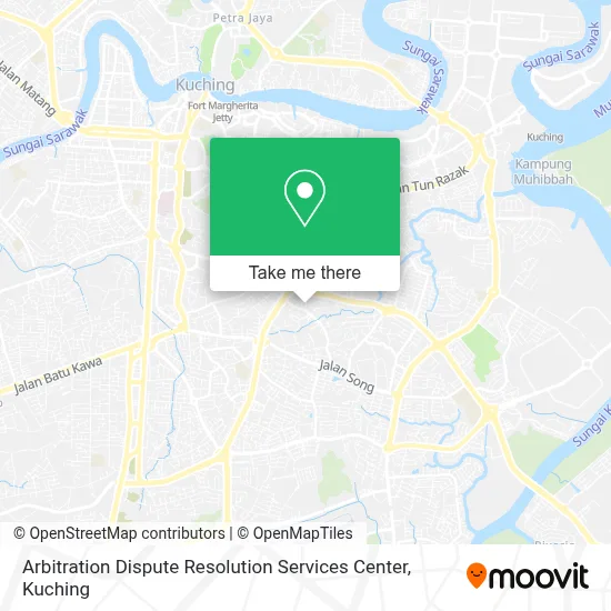 Arbitration Dispute Resolution Services Center map
