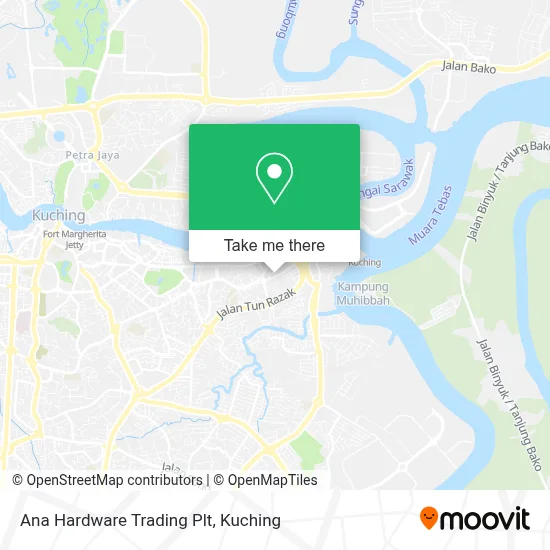 Ana Hardware Trading Plt map
