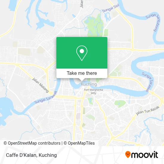 Caffe D'Kalan map