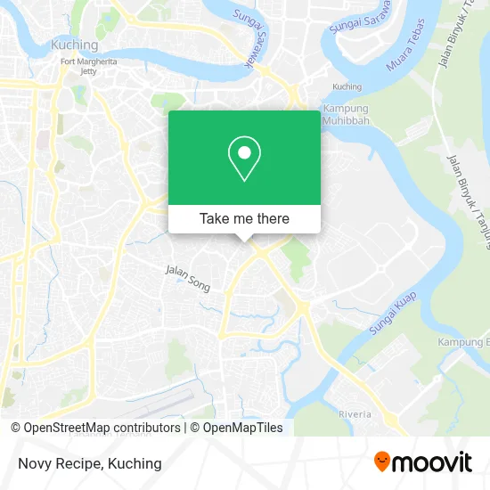 Novy Recipe map
