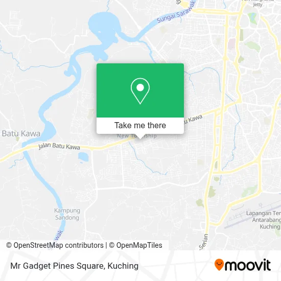 Mr Gadget Pines Square map