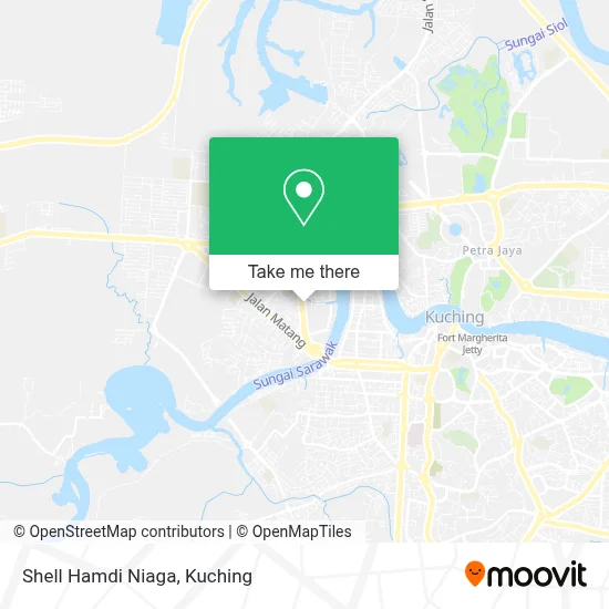 Shell Hamdi Niaga map
