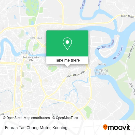 Edaran Tan Chong Motor map
