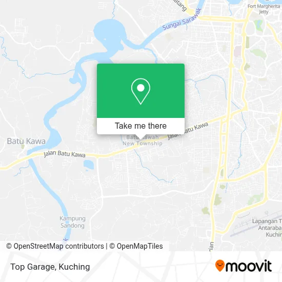 Top Garage map