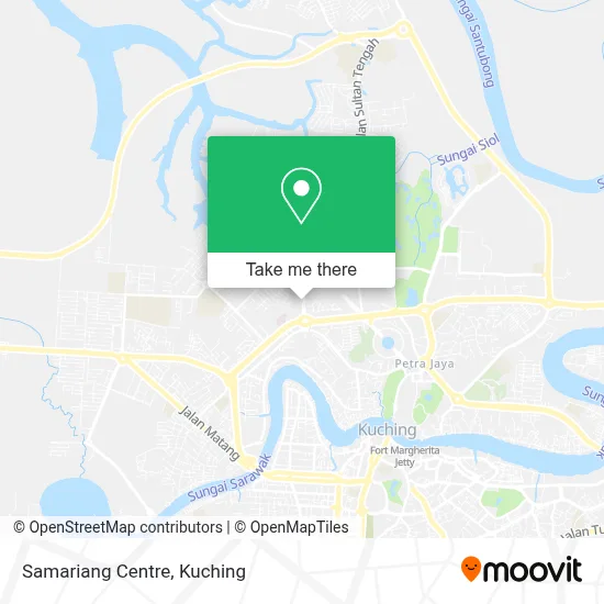 Samariang Centre map