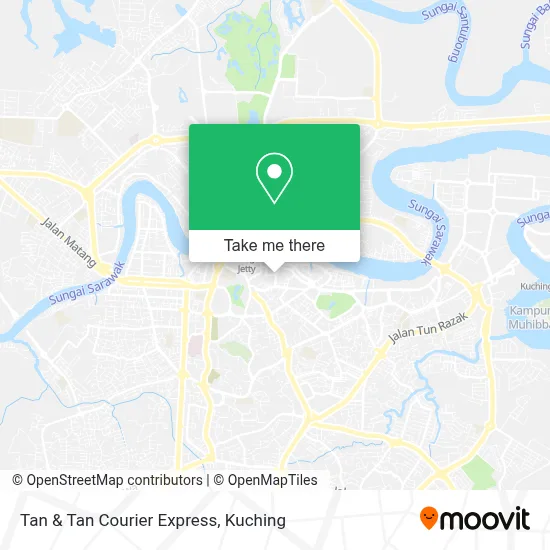 Tan & Tan Courier Express map
