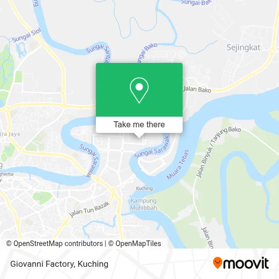 Giovanni Factory map