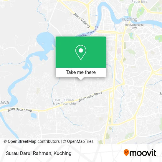 Surau Darul Rahman map