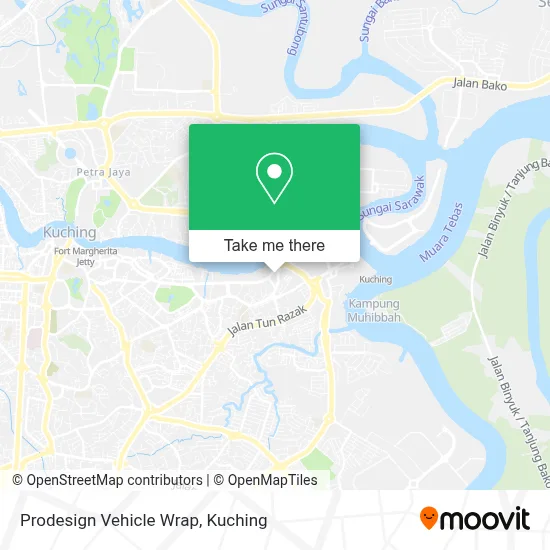 Prodesign Vehicle Wrap map