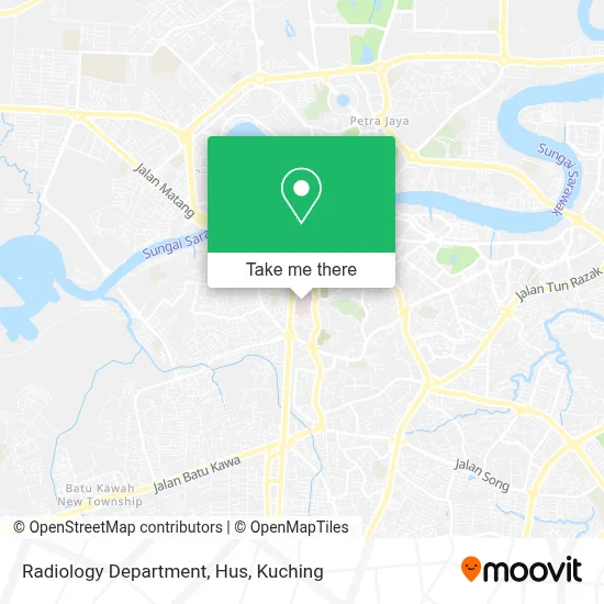 Radiology Department, Hus map