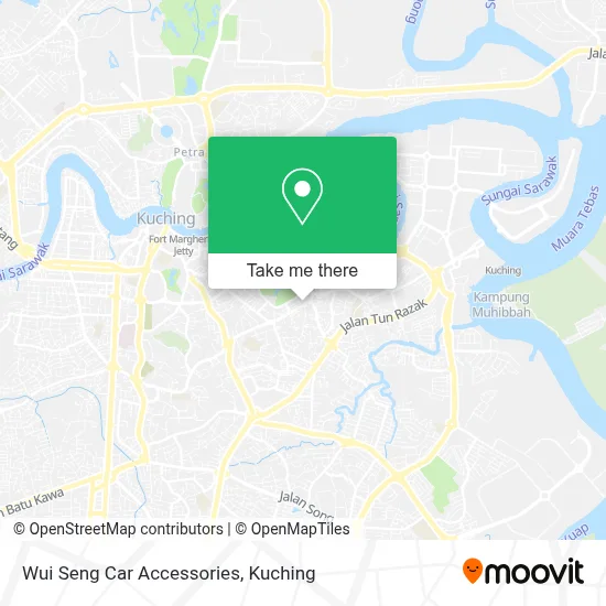 Wui Seng Car Accessories map