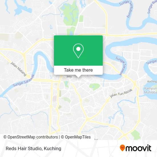 Reds Hair Studio map