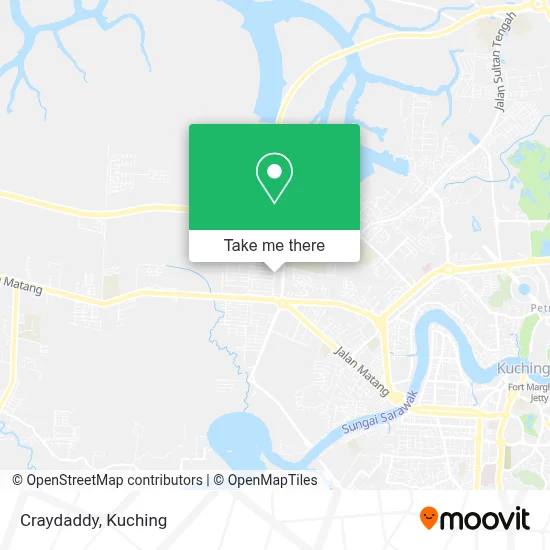 Craydaddy map