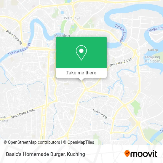 Basic's Homemade Burger map
