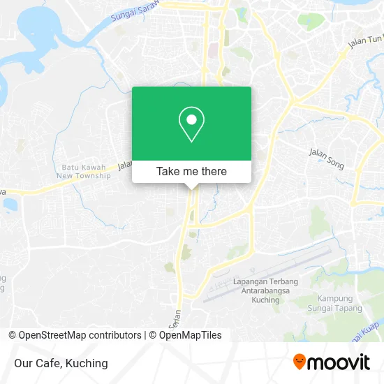 Our Cafe map