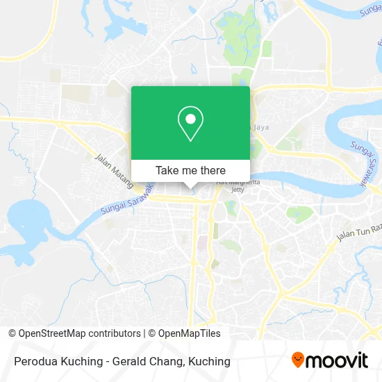Perodua Kuching - Gerald Chang map