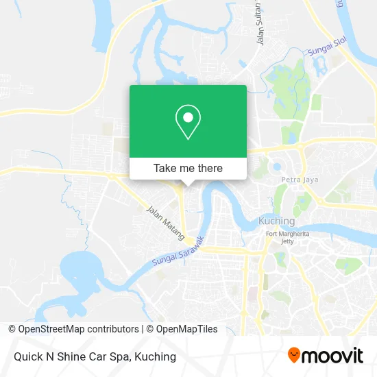 Quick N Shine Car Spa map
