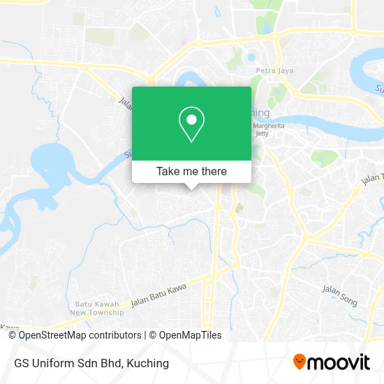 GS Uniform Sdn Bhd map