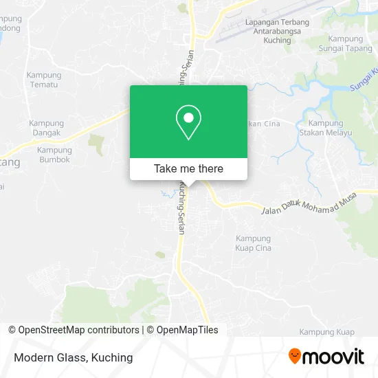 Modern Glass map