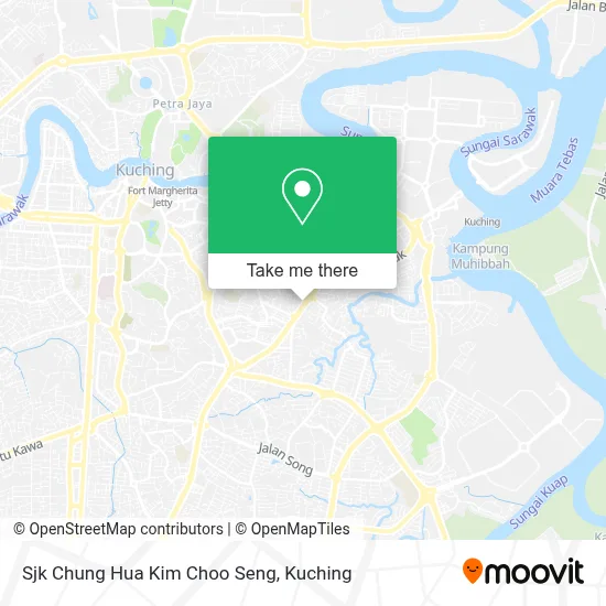 Sjk Chung Hua Kim Choo Seng map