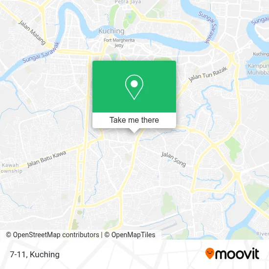 7-11 map