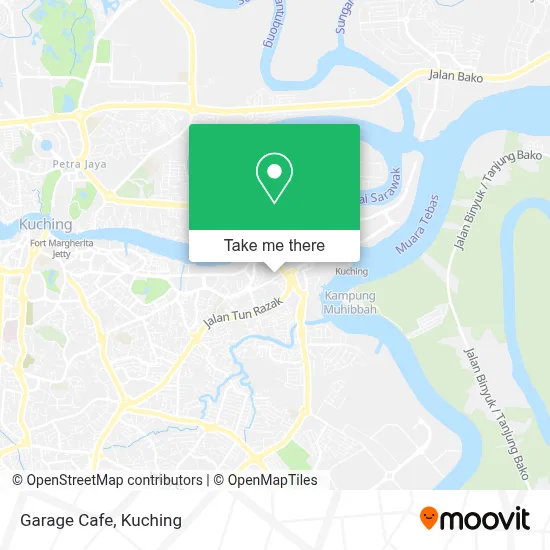 Garage Cafe map