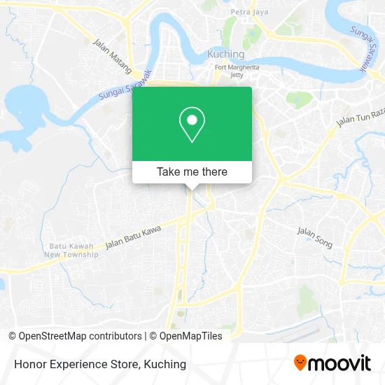 Honor Experience Store map