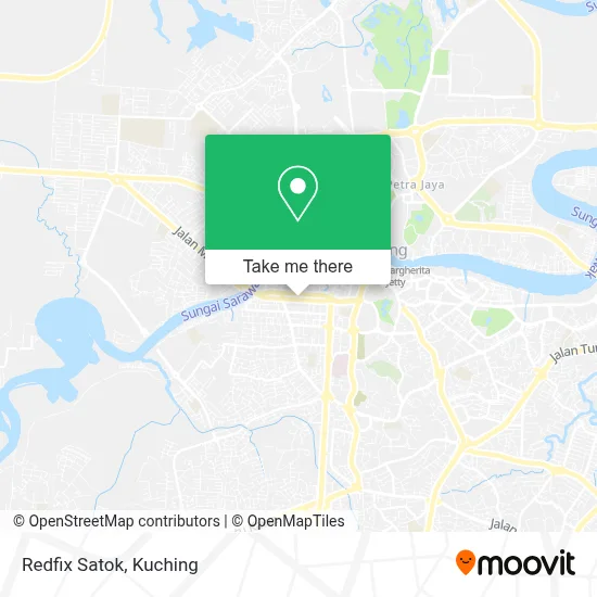 Redfix Satok map