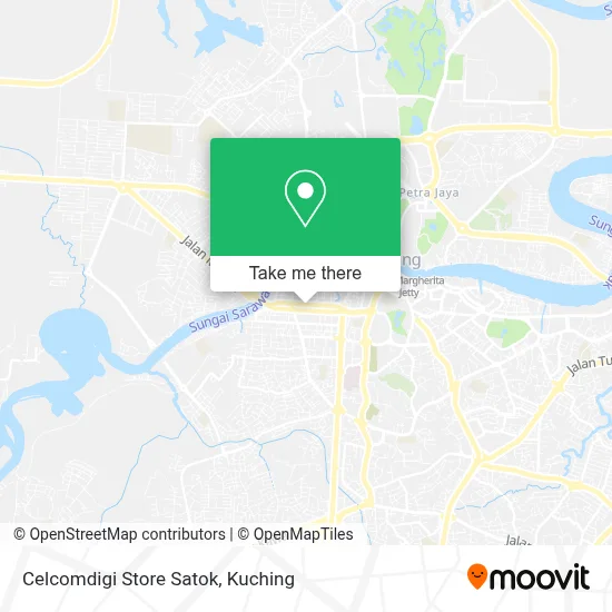 Celcomdigi Store Satok map
