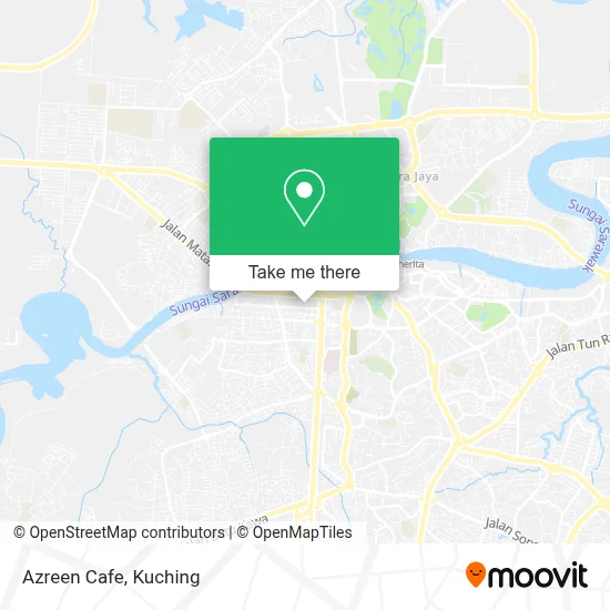 Azreen Cafe map