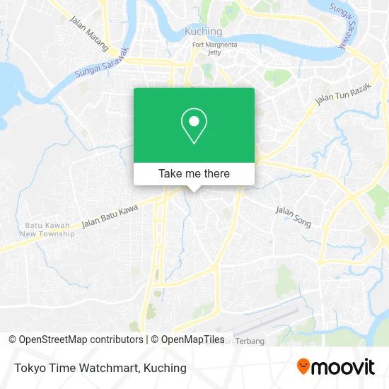 Tokyo Time Watchmart map