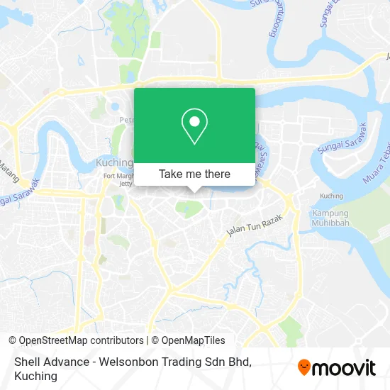 Shell Advance - Welsonbon Trading Sdn Bhd map