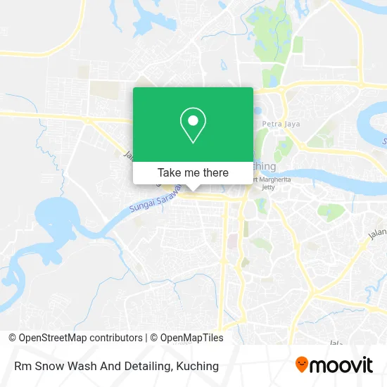 Rm Snow Wash And Detailing map