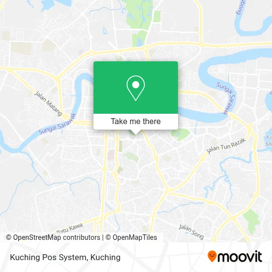 Kuching Pos System map