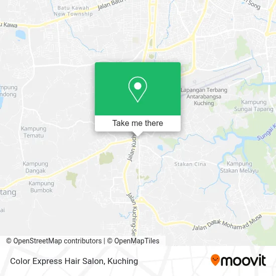 Color Express Hair Salon map
