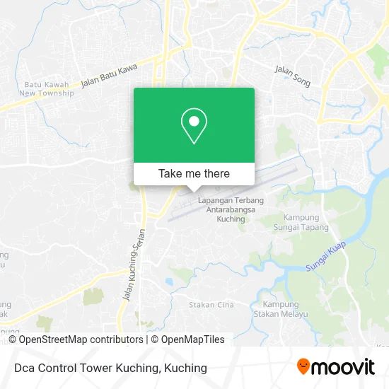 Dca Control Tower Kuching map