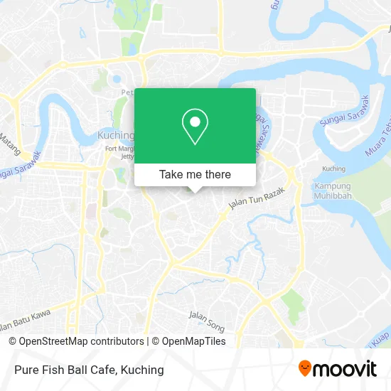 Pure Fish Ball Cafe map
