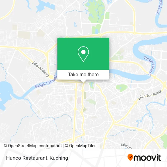 Hunco Restaurant map
