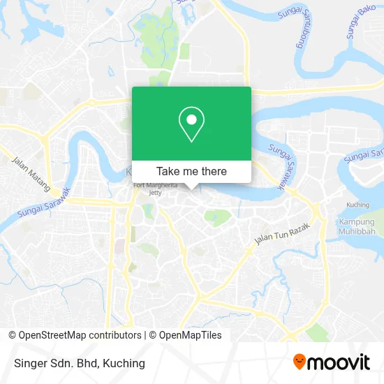 Singer Sdn. Bhd map